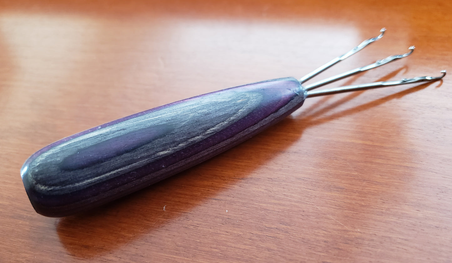 Fine Triple Stitch Icord Tool Color Amethyst